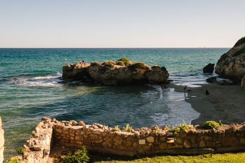 fotografía de bodas en castillo de tamarit