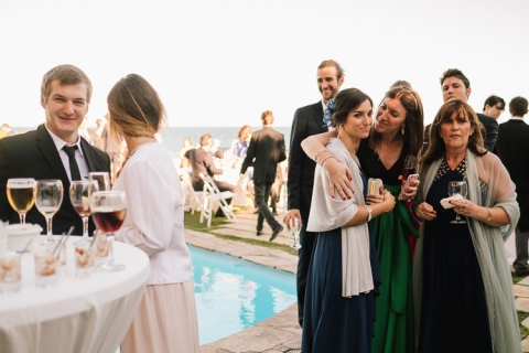 fotografía de bodas en castillo de tamarit