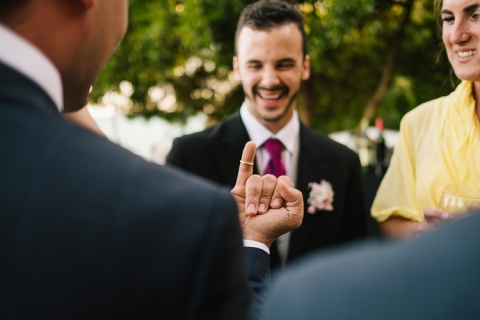 fotografía de bodas en castillo de tamarit