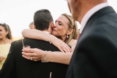 fotografía de bodas en castillo de tamarit