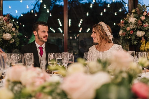 fotografía de bodas en castillo de tamarit
