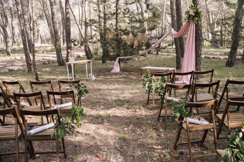 fotos de boda en castell tallat tarragona