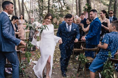 fotos de boda en castell tallat tarragona