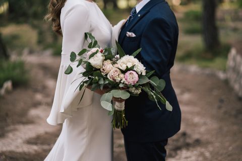 fotos de boda en castell tallat tarragona