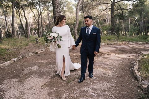 fotos de boda en castell tallat tarragona