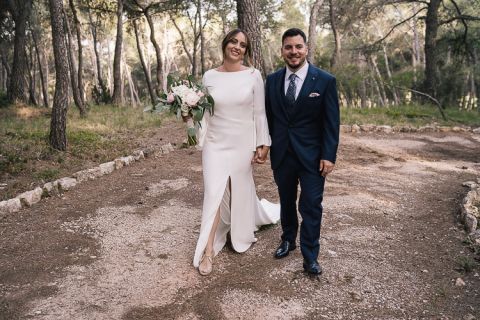 fotos de boda en castell tallat tarragona