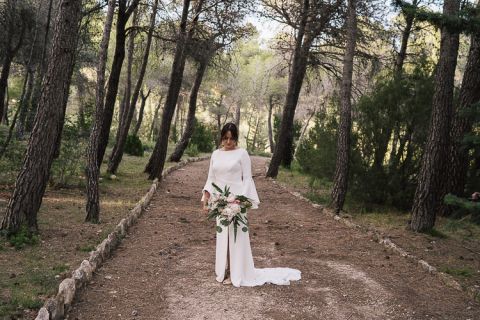fotos de boda en castell tallat tarragona