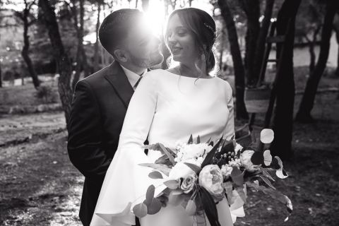fotos de boda en castell tallat tarragona