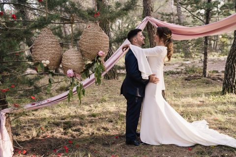 fotos de boda en castell tallat tarragona